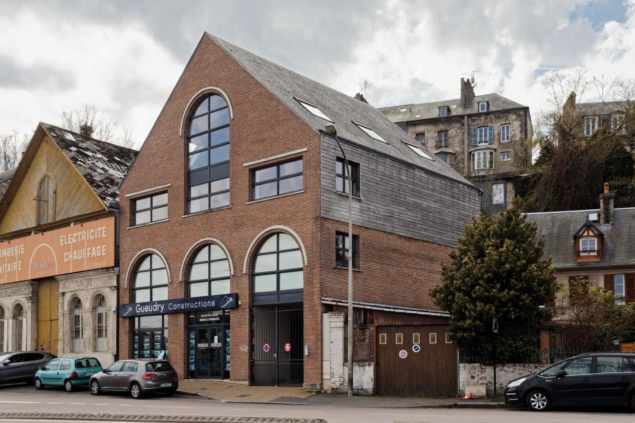Le Loft Du Cosmopolitain Apartment Honfleur Exterior foto