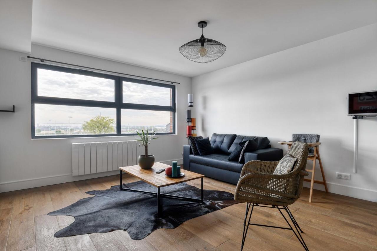 Le Loft Du Cosmopolitain Apartment Honfleur Exterior foto