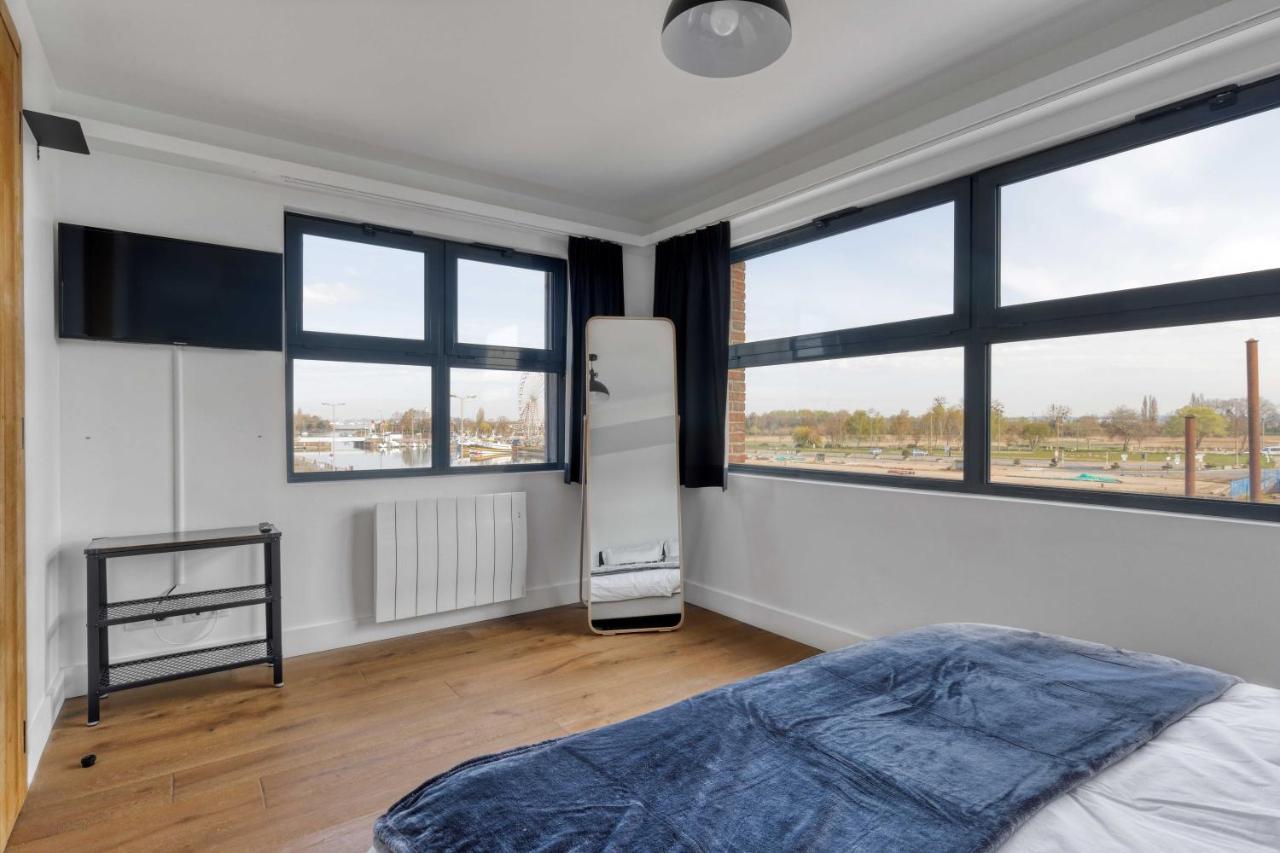 Le Loft Du Cosmopolitain Apartment Honfleur Exterior foto